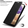Miniatyrbild 7 av 8: Samsung Galaxy A32 4G Fodral Skal Plånboksfodral Case med magnetisk stängning, ståfunktion och kortficka