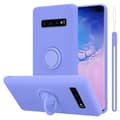Miniatyrbilde 2 av 11: Silikondeksel til Samsung Galaxy S10 4G Deksel av fleksibelt TPU-silikon