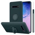 Pikkukuva 1 / 8: Samsung Galaxy S10 4G Suojakotelo Suojakuori joustavasta TPU-silikonista jossa on rengas