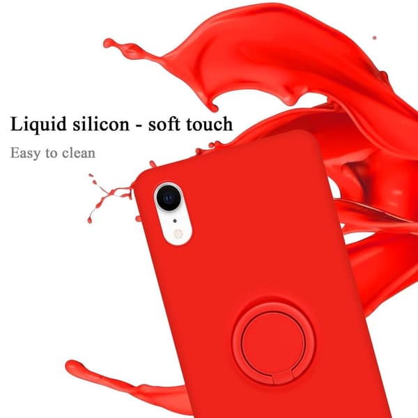 Silikondeksel til iPhone XR Deksel av fleksibelt TPU-silikon