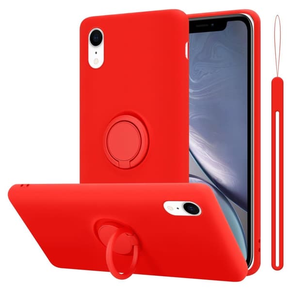 Silikondeksel til iPhone XR Deksel av fleksibelt TPU-silikon