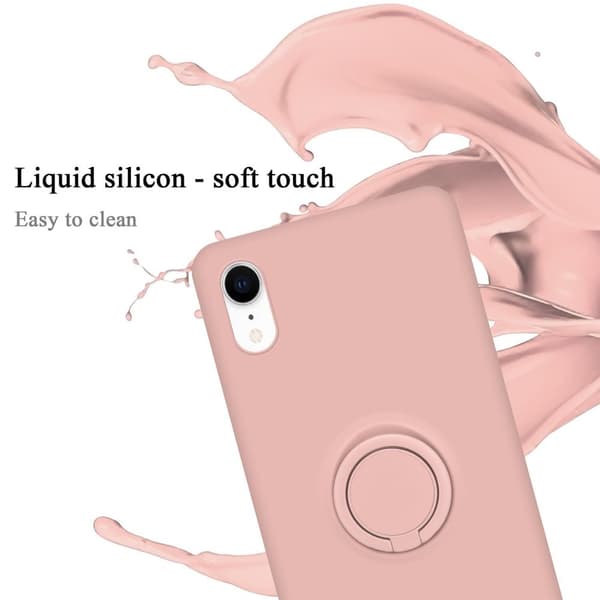 Silikondeksel til iPhone XR Deksel av fleksibelt TPU-silikon