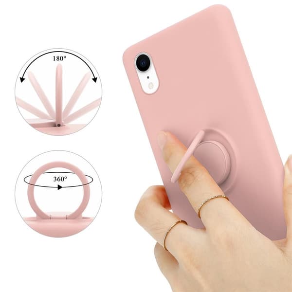 Silikondeksel til iPhone XR Deksel av fleksibelt TPU-silikon
