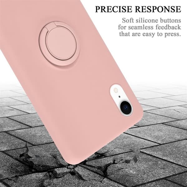 Silikondeksel til iPhone XR Deksel av fleksibelt TPU-silikon