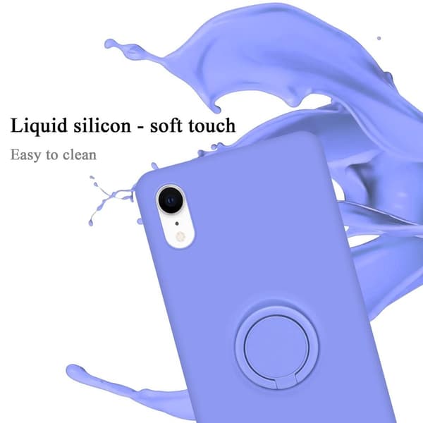 Silikondeksel til iPhone XR Deksel av fleksibelt TPU-silikon