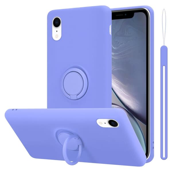 Silikondeksel til iPhone XR Deksel av fleksibelt TPU-silikon