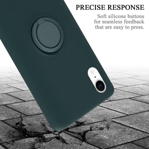 Silikondeksel til iPhone XR Deksel av fleksibelt TPU-silikon