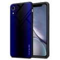 Miniatyrbilde 1 av 7: Deksel til iPhone XR Stripe optics Silikondeskel laget av TPU-silikon og bakside av herdet glass