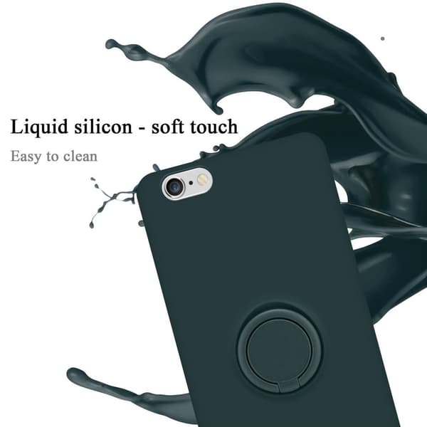 Silikondeksel til iPhone 6 / 6S Deksel av fleksibelt TPU-silikon