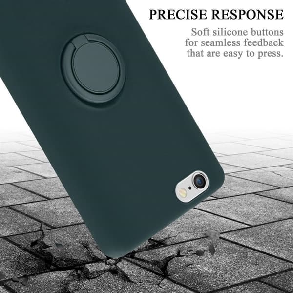 Silikondeksel til iPhone 6 / 6S Deksel av fleksibelt TPU-silikon