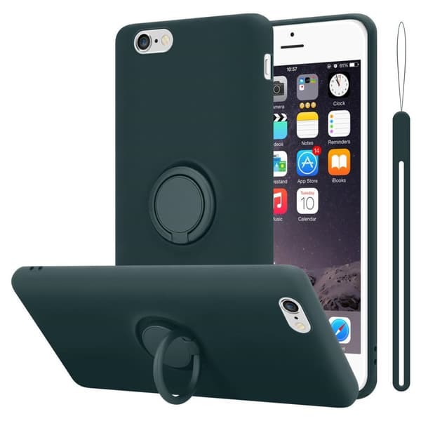 Silikondeksel til iPhone 6 / 6S Deksel av fleksibelt TPU-silikon