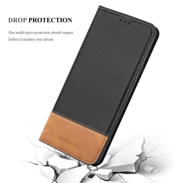 Samsung Galaxy A20s Suojakotelo Suojakuori Lompakkokotelo Matkapuhelinkotelo jossa magneettisuljenta, jalusta-toiminto ja korttitasku