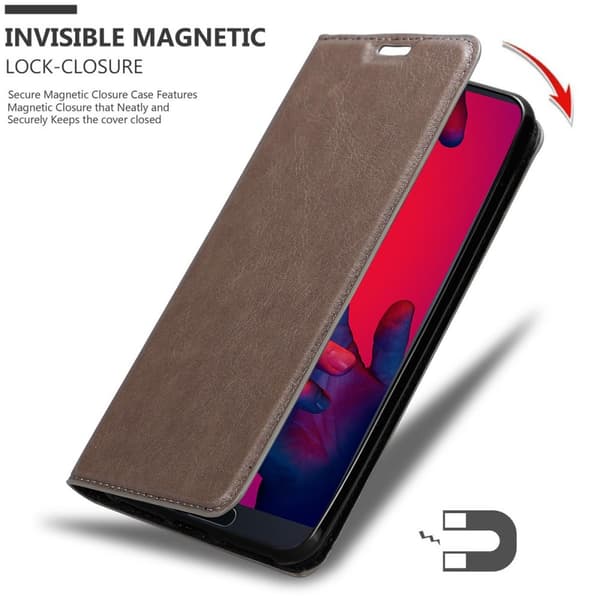 Lommebokdeksel til Huawei P20 PRO / P20 PLUS Deksel med magnetisk lukking, stativfunksjon og kortlomme