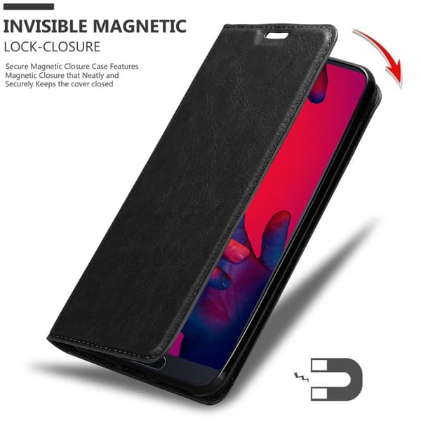Lommebokdeksel til Huawei P20 PRO / P20 PLUS Deksel med magnetisk lukking, stativfunksjon og kortlomme