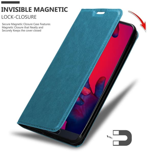 Lommebokdeksel til Huawei P20 PRO / P20 PLUS Deksel med magnetisk lukking, stativfunksjon og kortlomme