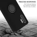 Miniatyrbild 8 av 8: Samsung Galaxy NOTE 10 PLUS Skal Fodral Mobilskydd av flexibelt TPU-silikon med ring Skyddsfodral Case Cover