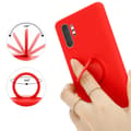 Miniatyrbild 6 av 8: Samsung Galaxy NOTE 10 PLUS Skal Fodral Mobilskydd av flexibelt TPU-silikon med ring Skyddsfodral Case Cover