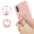 Miniatyrbild 11 av 11: Samsung Galaxy NOTE 10 PLUS Skal Fodral Mobilskydd av flexibelt TPU-silikon med ring Skyddsfodral Case Cover