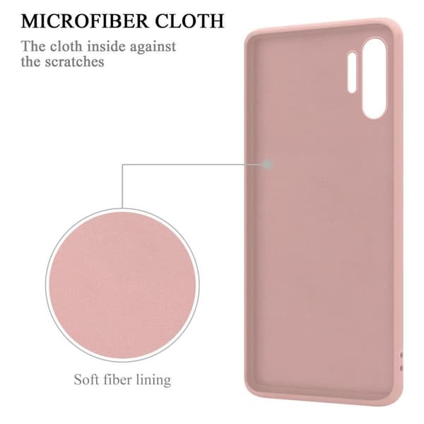 Samsung Galaxy NOTE 10 PLUS Skal Fodral Mobilskydd av flexibelt TPU-silikon med ring Skyddsfodral Case Cover