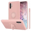 Miniatyrbild 2 av 11: Samsung Galaxy NOTE 10 PLUS Skal Fodral Mobilskydd av flexibelt TPU-silikon med ring Skyddsfodral Case Cover