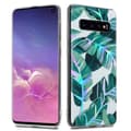 Miniatyrbilde 6 av 7: Deksel til Samsung Galaxy S10 4G Lommebokdeskel av TPU-silikon med blomstermønster