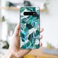 Miniatyrbilde 7 av 7: Deksel til Samsung Galaxy S10 4G Lommebokdeskel av TPU-silikon med blomstermønster