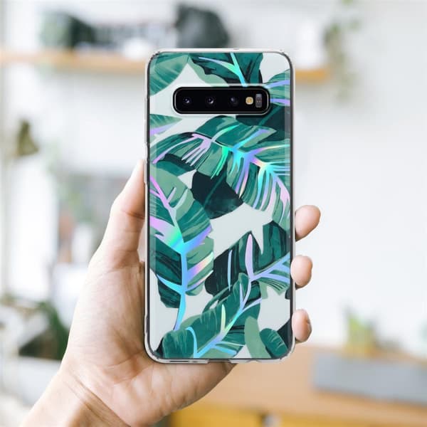 Samsung Galaxy S10 4G Suojakotelo TPU-silikonista valmistettu suojakuori jossa on kukkakuvioinen kuvio