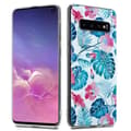 Miniatyrbilde 6 av 7: Deksel til Samsung Galaxy S10 4G Lommebokdeskel av TPU-silikon med blomstermønster