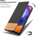 Pikkukuva 6 / 8: Samsung Galaxy A31 Suojakotelo Suojakuori Lompakkokotelo Matkapuhelinkotelo jossa magneettisuljenta, jalusta-toiminto ja korttitasku