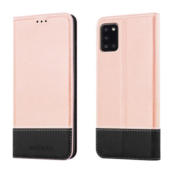 Samsung Galaxy A31 Suojakotelo Suojakuori Lompakkokotelo Matkapuhelinkotelo jossa magneettisuljenta, jalusta-toiminto ja korttitasku