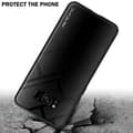 Miniatyrbild 4 av 7: Samsung Galaxy S8 Skal Fodral Case Cover Randigt utseende i TPU-silikon och baksida i härdat glas Skyddsfodral