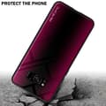 Miniatyrbild 4 av 7: Samsung Galaxy S8 Skal Fodral Case Cover Randigt utseende i TPU-silikon och baksida i härdat glas Skyddsfodral