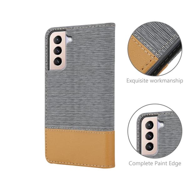 Samsung Galaxy S21 PLUS Skal Plånboksfodral med magnetisk stängning, ståfunktion och kortficka
