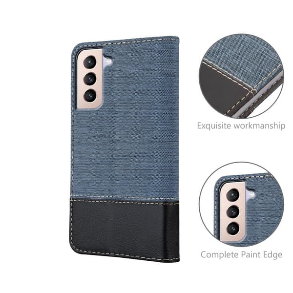 Samsung Galaxy S21 PLUS Skal Plånboksfodral med magnetisk stängning, ståfunktion och kortficka