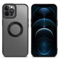 Miniatyrbilde 3 av 8: Deksel til iPhone 12 PRO MAX Beskyttelsesdeksel av fleksibelt TPU-silikon med kromapplikasjon
