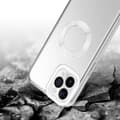 Miniatyrbild 5 av 8: iPhone 11 PRO MAX Skal Fodral av flexibelt TPU-silikon med Chrome-applikation Mobilskydd