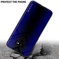 Miniatyrbild 3 av 6: Samsung Galaxy NOTE 9 Skal Fodral Case Cover Randigt utseende i TPU-silikon och baksida i härdat glas Skyddsfodral