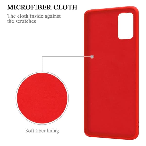 Samsung Galaxy A71 4G Skal Fodral Mobilskydd av flexibelt TPU-silikon med ring Skyddsfodral Case Cover
