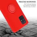 Miniatyrbild 8 av 9: Samsung Galaxy A71 4G Skal Fodral Mobilskydd av flexibelt TPU-silikon med ring Skyddsfodral Case Cover