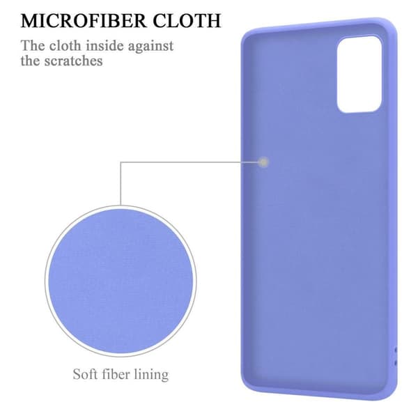 Samsung Galaxy A71 4G Skal Fodral Mobilskydd av flexibelt TPU-silikon med ring Skyddsfodral Case Cover