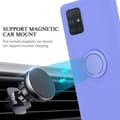 Miniatyrbild 9 av 9: Samsung Galaxy A71 4G Skal Fodral Mobilskydd av flexibelt TPU-silikon med ring Skyddsfodral Case Cover