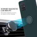 Miniatyrbild 9 av 9: Samsung Galaxy A71 4G Skal Fodral Mobilskydd av flexibelt TPU-silikon med ring Skyddsfodral Case Cover
