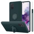 Miniatyrbild 1 av 9: Samsung Galaxy A71 4G Skal Fodral Mobilskydd av flexibelt TPU-silikon med ring Skyddsfodral Case Cover