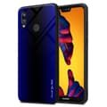 Miniatyrbilde 1 av 7: Deksel til Huawei P20 LITE 2018 / NOVA 3E Stripe optics Silikondeskel laget av TPU-silikon og bakside av herdet glass