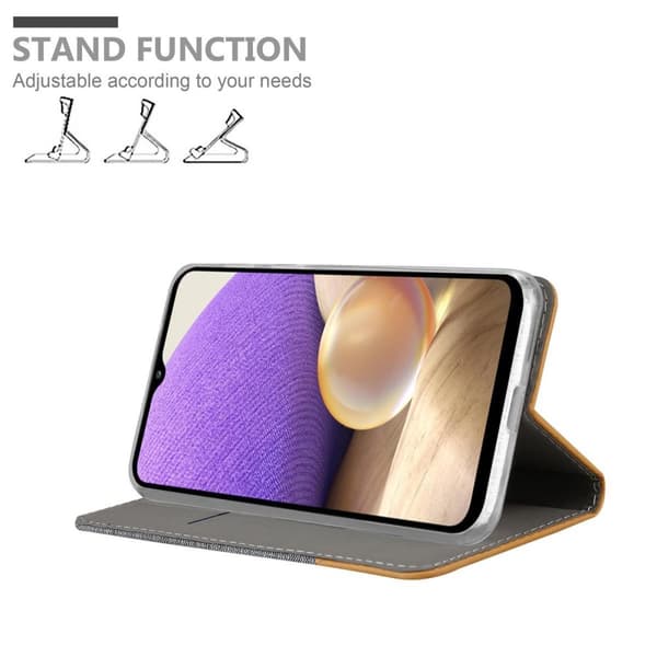 Samsung Galaxy A32 5G Skal Plånboksfodral med magnetisk stängning, ståfunktion och kortficka