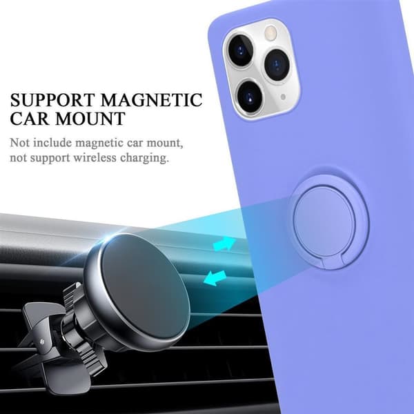 Silikondeksel til iPhone 11 PRO Deksel av fleksibelt TPU-silikon