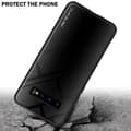 Miniatyrbild 3 av 6: Samsung Galaxy S10 PLUS Skal Fodral Case Cover Randigt utseende i TPU-silikon och baksida i härdat glas Skyddsfodral