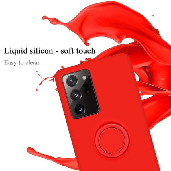Silikondeksel til Samsung Galaxy NOTE 20 ULTRA Deksel av fleksibelt TPU-silikon
