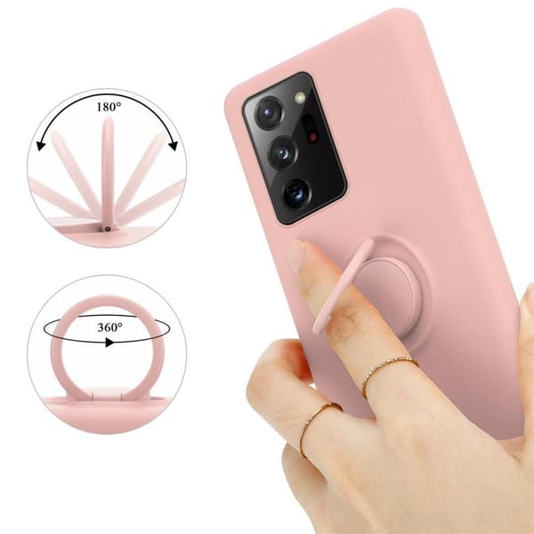 Silikondeksel til Samsung Galaxy NOTE 20 ULTRA Deksel av fleksibelt TPU-silikon