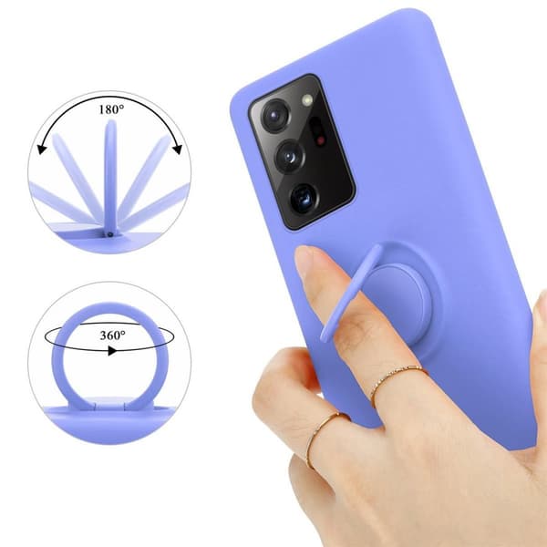 Silikondeksel til Samsung Galaxy NOTE 20 ULTRA Deksel av fleksibelt TPU-silikon